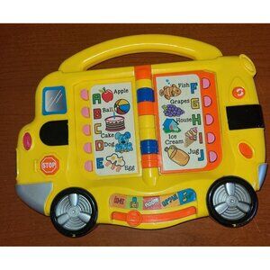 BABIES 2 GROW MAGIC Yellow schoolbus Baby's First Words DEVELOPMENTAL TOY